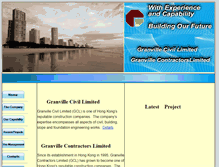 Tablet Screenshot of granville.com.hk